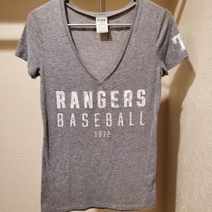 Victoria's Secret PINK Texas Rangers Baseball T-shirt